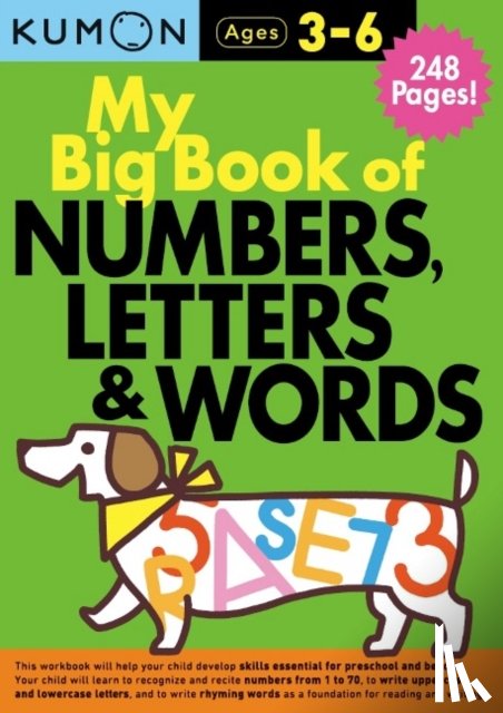 Kumon Publishing - Kumon My Big Book of Numbers, Letters & Words