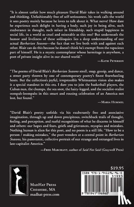 Blair, David - Barbarian Seasons