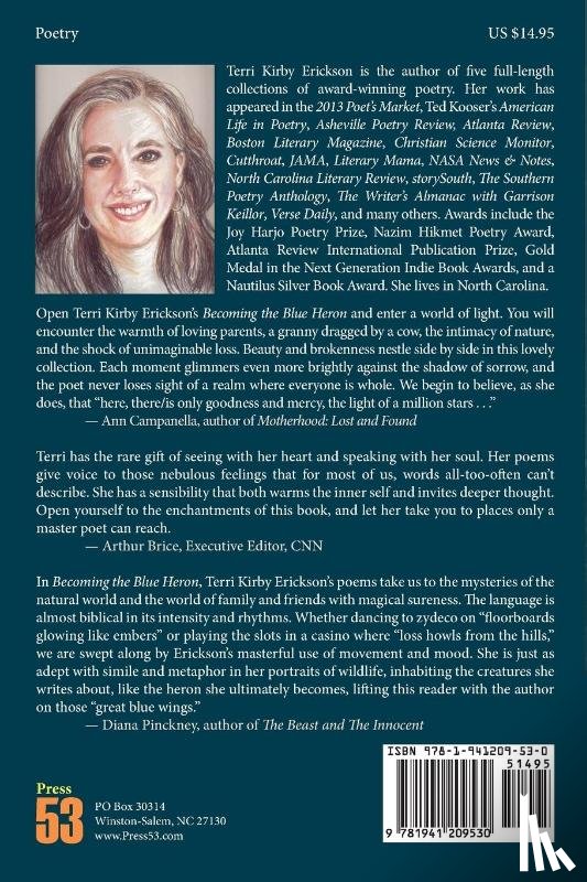 Erickson, Terri Kirby - Becoming the Blue Heron
