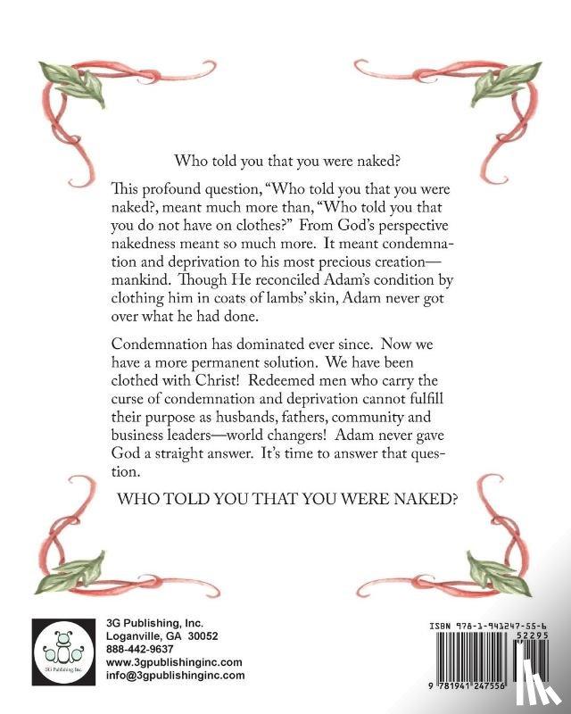 Cochran, Kelvin - Book and Study Guide - Who Told You That You Were Naked?