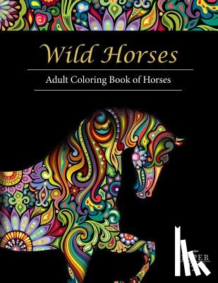 Esper Books - Wild Horses: An Adult Coloring Book of Horses
