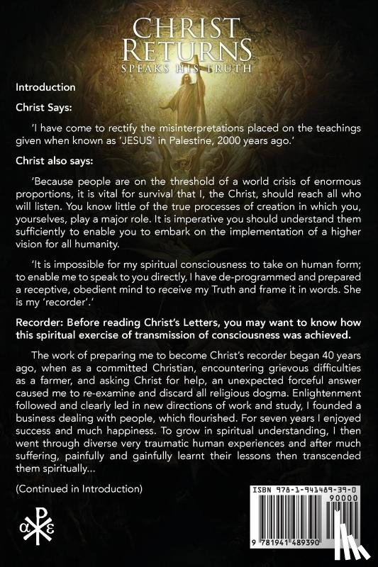 Recorder - Christ Returns, Speaks His Truth