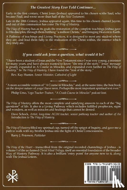 Jeshua Ben Joseph, Ben Joseph - The Way of Mastery, Pathway of Enlightenment