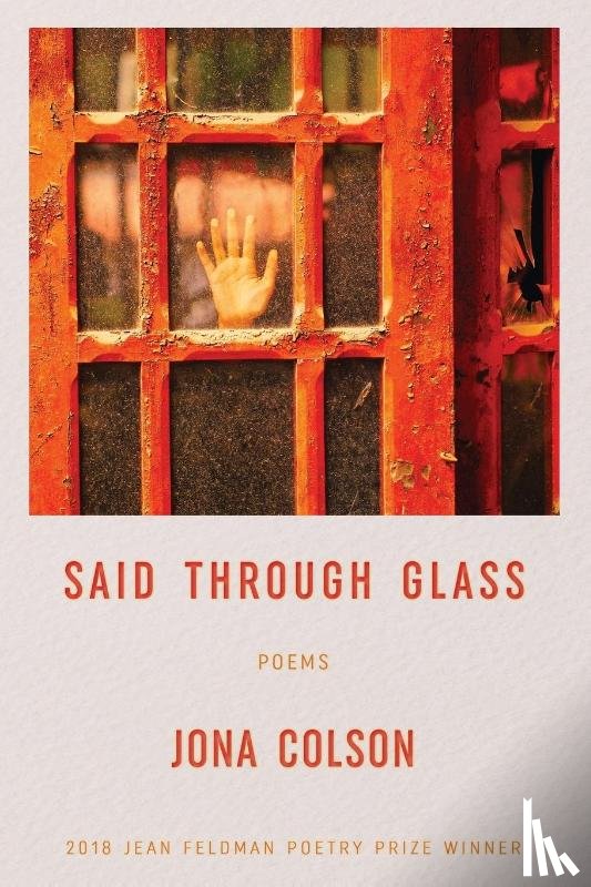Colson, Jona - SAID THROUGH GLASS