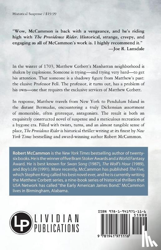 McCammon, Robert - The Providence Rider