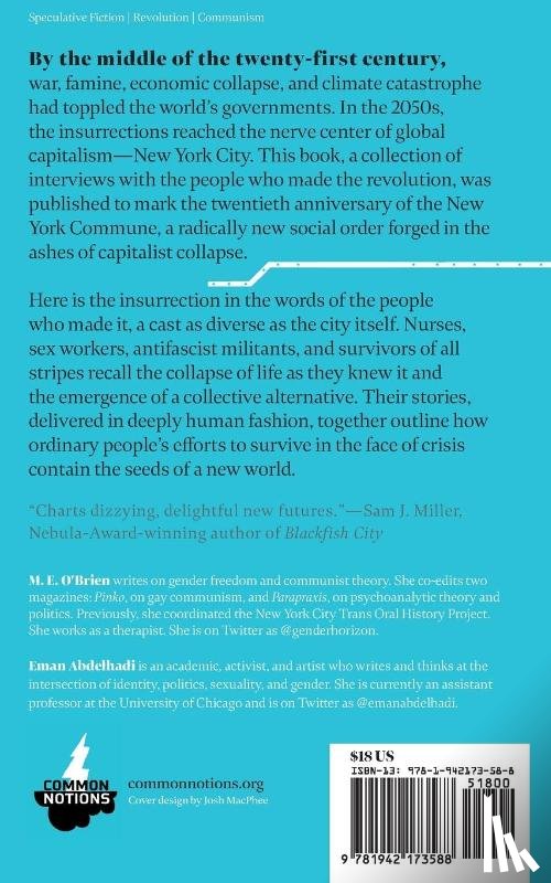 O'Brien, M. E., Abdelhadi, Eman - An Oral History of the New York Commune