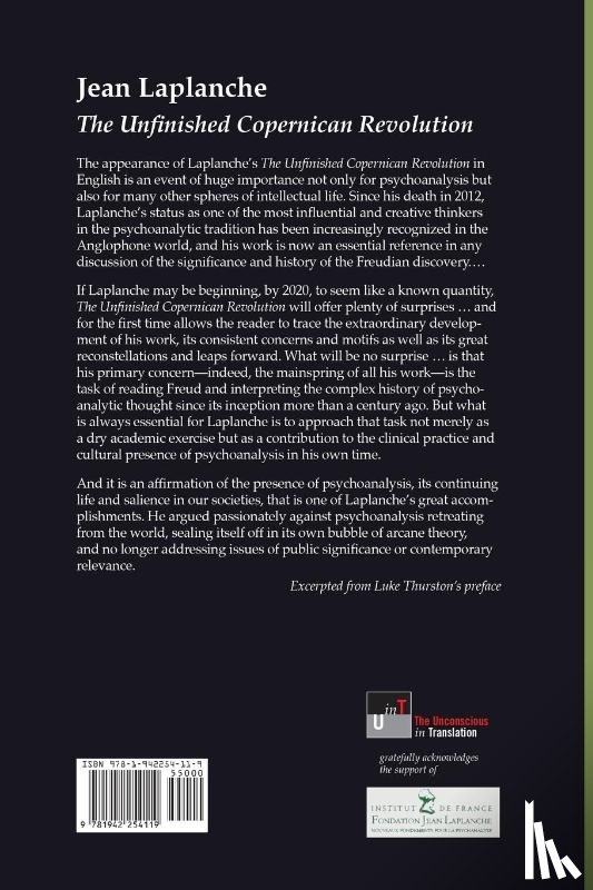 Laplanche, Jean - The Unfinished Copernican Revolution