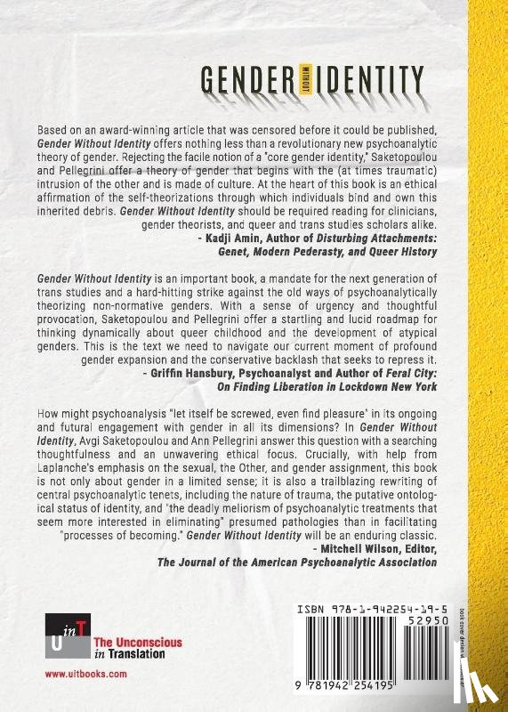 Saketopoulou, Avgi, Pellegrini, Ann - Gender Without Identity