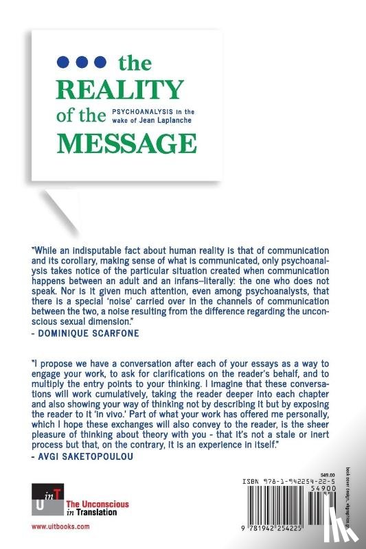 Scarfone, Dominique - The Reality of the Message