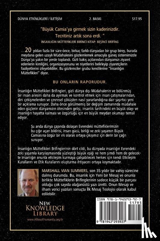 Summers, Marshall Vian - İnsanlığın Müttefikleri Birinci Kitap