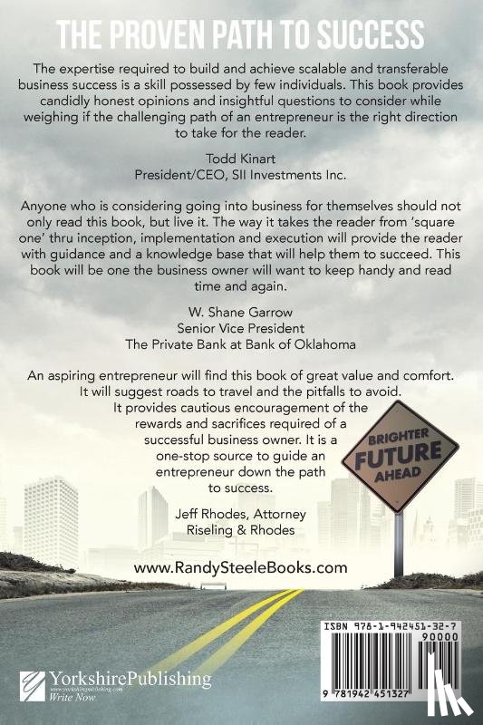 Steele, Randy R - The Entrepreneur's Roadmap to Success