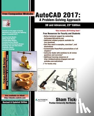 Purdue Univ, Prof Sham Tickoo - AutoCAD 2017: A Problem-Solving Approach, 3D and Advanced