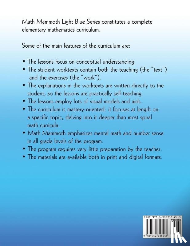 Miller, Dr Maria - Math Mammoth Grade 7-A Worktext