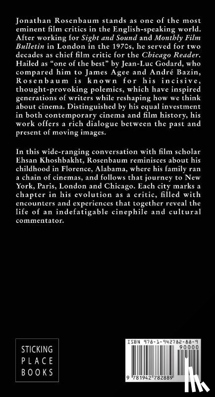Rosenbaum, Jonathan, Khoshbakht, Ehsan - Travels in the Cities of Cinema