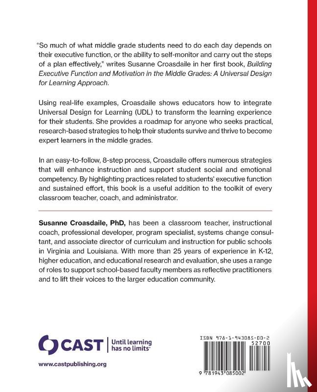 Croasdaile, Susanne - Building Executive Function and Motivation in the Middle Grades