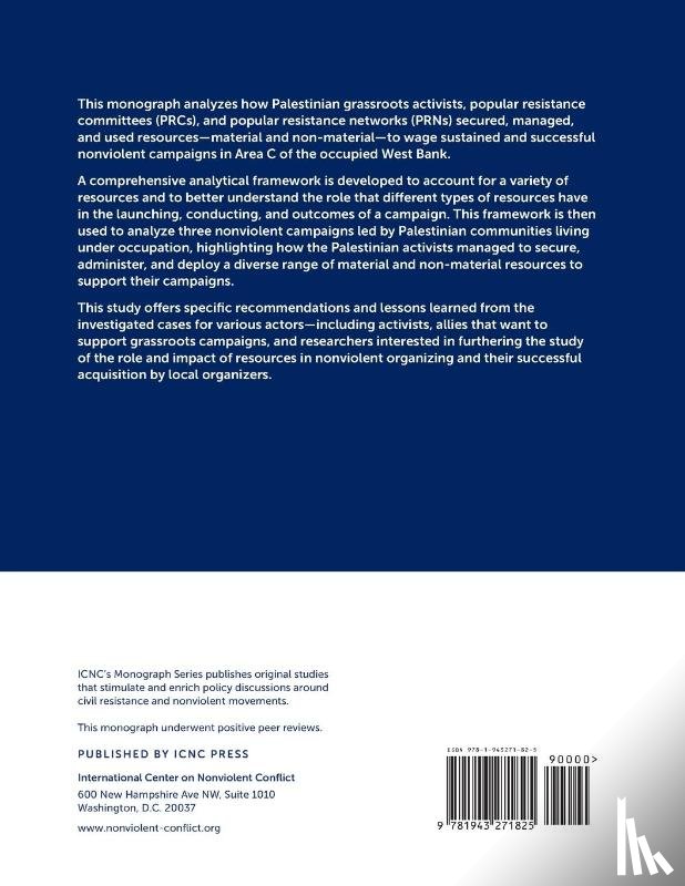 Soliman, Mahmoud - Resource Mobilization in Palestinian Nonviolent Campaigns