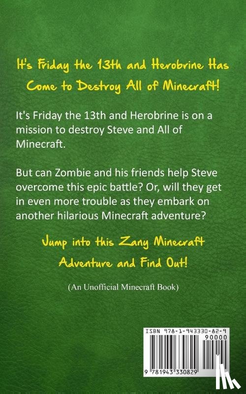 Zombie, Zack - Diary of a Minecraft Zombie, Book 13