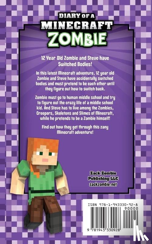 Zombie, Zack - Diary of a Minecraft Zombie Book 4