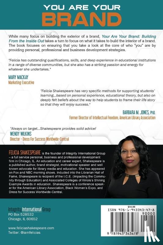 Shakespeare, Felicia - You Are Your Brand