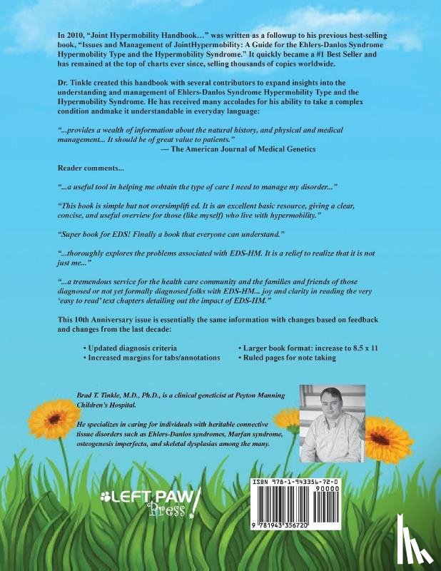 Tinkle, Brad T - Joint Hypermobility Handbook 10th Anniversary Edition