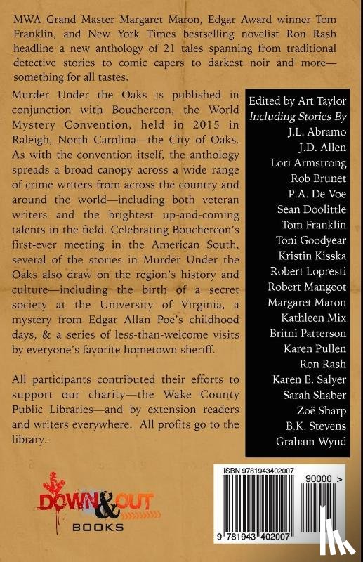 Taylor, Art, Maron, Margaret, Armstrong, Lori - Murder Under the Oaks