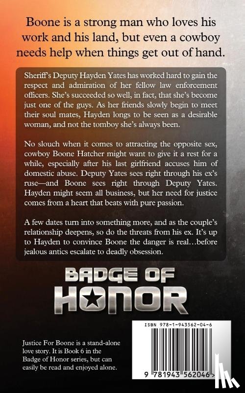 Stoker, Susan - Justice for Boone