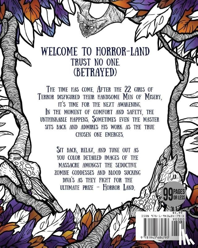 Shah, A M - Adult Coloring Book Horror Land