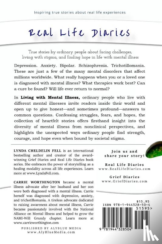 Cheldelin Fell, Lynda, Worthington, Carrie (Huffpost Contributor New York Daily News Womens Health Magazine) - Real Life Diaries