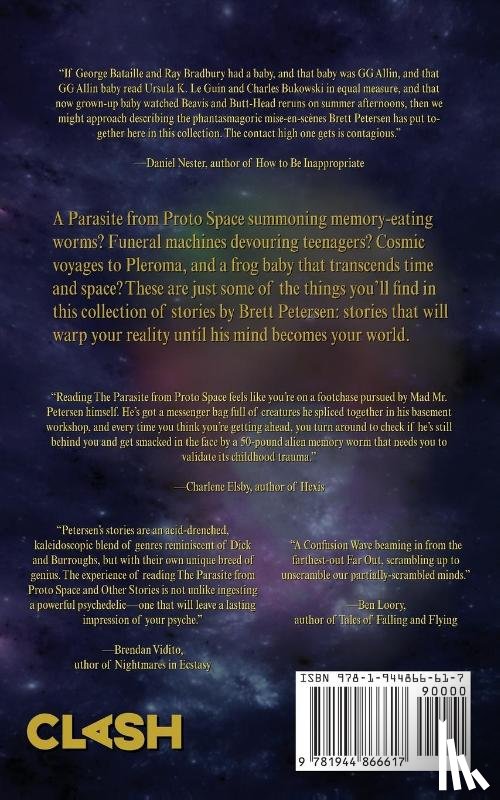 Petersen, Brett - The Parasite From Proto Space & Other Stories