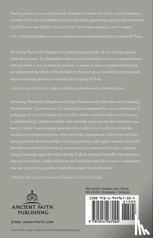 Mamalakis, Philip - Parenting Toward the Kingdom