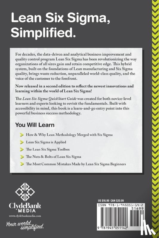 Sweeney, Benjamin, Business, Clydebank - Lean Six Sigma QuickStart Guide