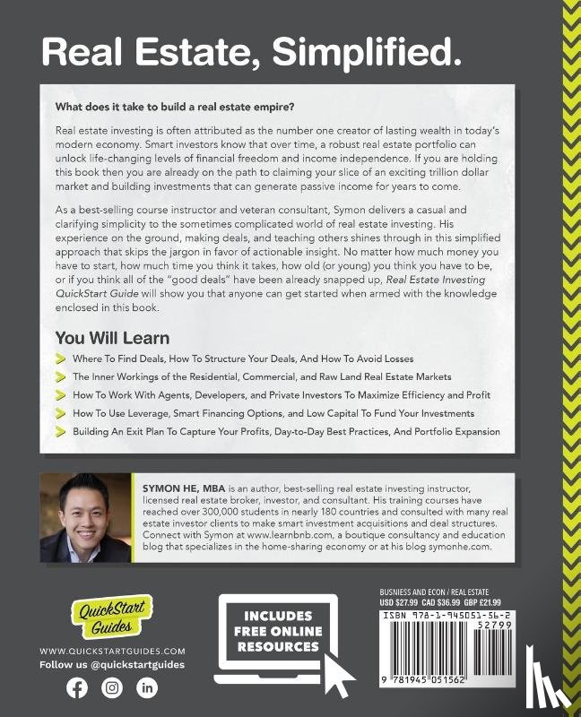 He, Symon - Real Estate Investing QuickStart Guide