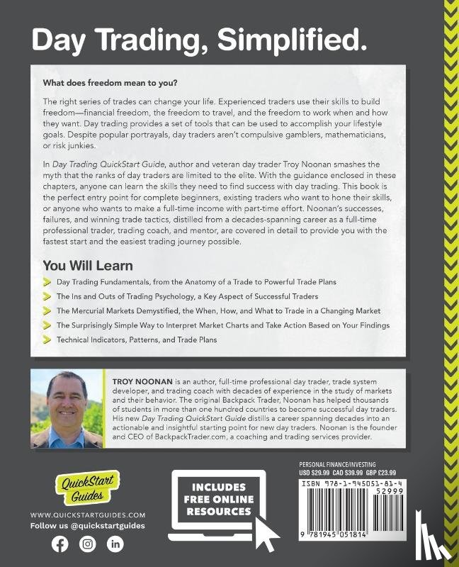 Noonan, Troy - Day Trading QuickStart Guide
