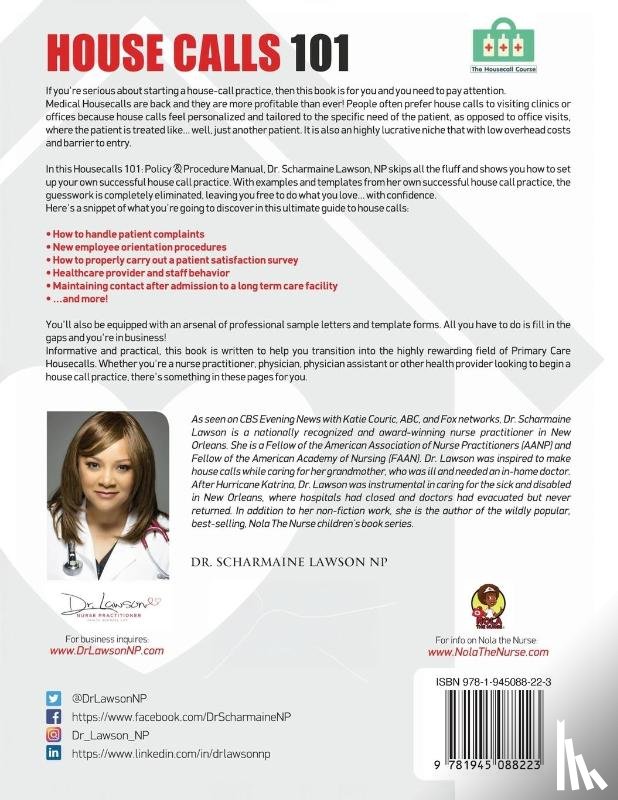 Lawson, Dr Scharmaine - Housecalls 101
