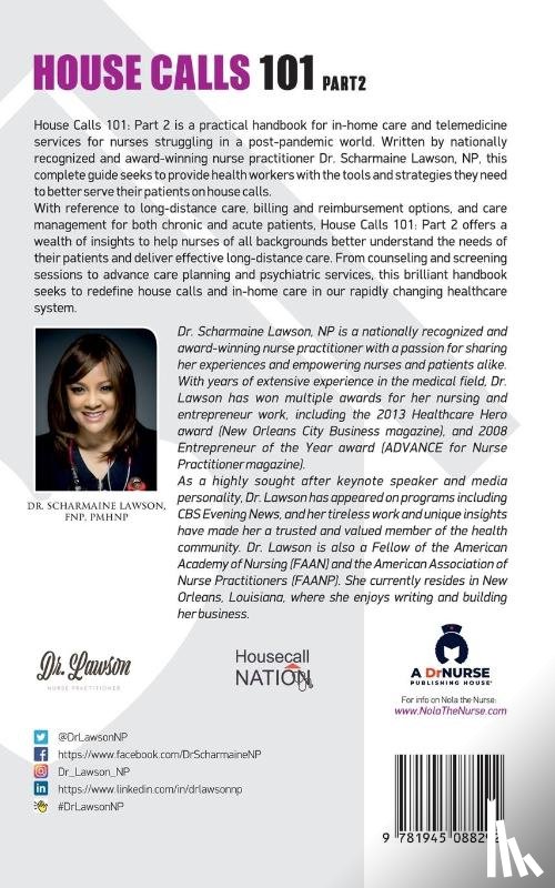 Lawson, Dr Scharmaine - House Calls 101