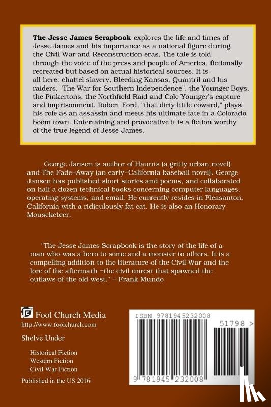 Jansen, George - The Jesse James Scrapbook
