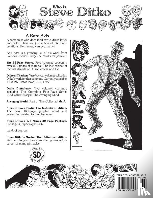 Ditko, Steve - Steve Ditko's The Mocker The Definitive Edition