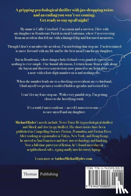 Ryder, Michael - Never Trust Me