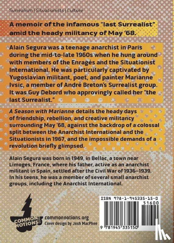 Segura, Alain - A Season with Marianne
