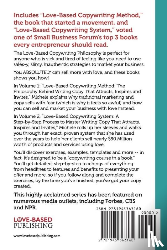 Pw (Pariza Wacek), Michele - Love-Based Copywriting Books