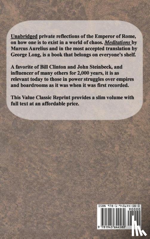 Aurelius, Marcus - Meditations