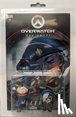 Blizzard Entertainment, Blizzard Enterta - Overwatch Ana and Soldier 76 Comic Book and Backpack Hanger Two-Pack