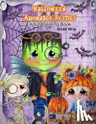 Baldy, Sherri Ann - Halloween Adorable Besties Adult Coloring Book