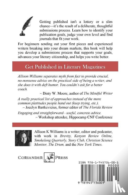 Williams, Allison K - Get Published in Literary Magazines