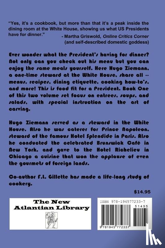 Zieman, Hugo - Eat Like a President