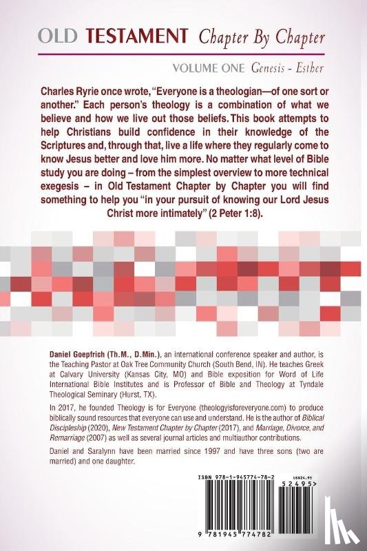 Goepfrich, Daniel - Old Testament Chapter By Chapter Volume One