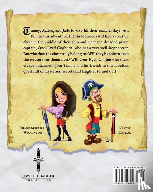 Merrill Wigginton, Diane - The Secret of One-Eyed Cogburn, The Dreaded Pirate Captain