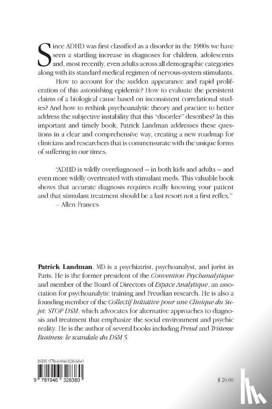 Landman, Patrick - Are We All Hyperactive?