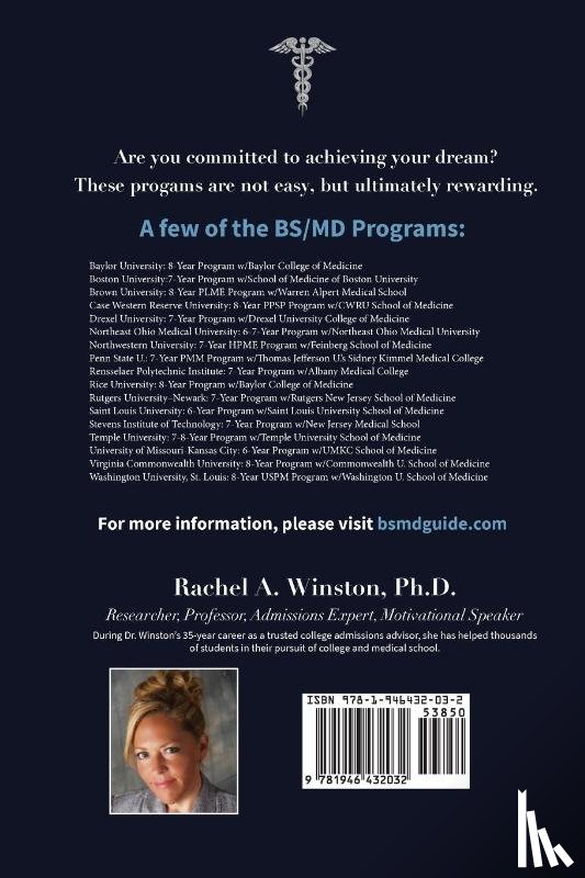 Winston, Rachel - From High School to Medical School