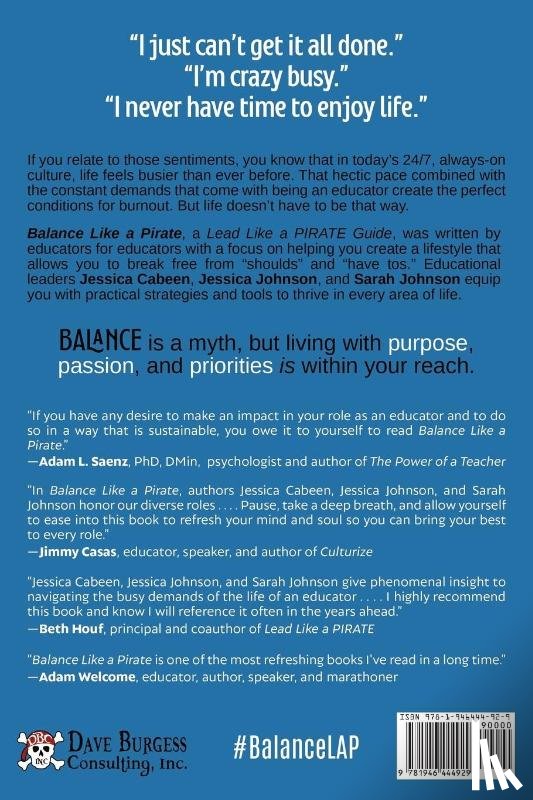 Cabeen, Jessica, Johnson, Jessica, Johnson, Sarah - Balance Like a Pirate